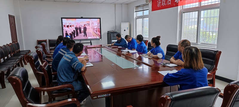 汉中公司深入学习贯彻习近平总书记来陕考察重要讲话重要指示精神