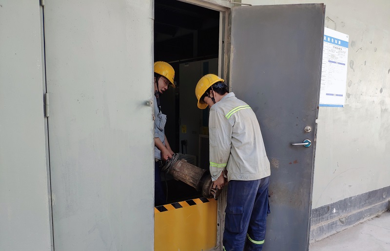 富平公司原料车间：未雨绸缪 拉开防汛战备序幕